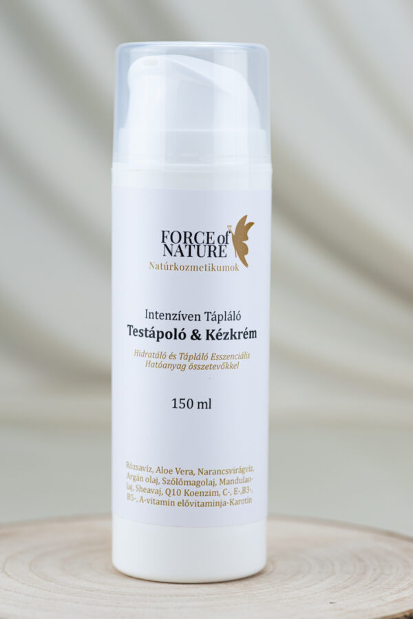 Intenzíven Tápláló Testápoló & Kézkrém 150ml