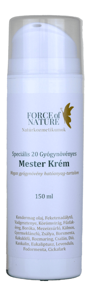 Speciális 20 gyógynövényes mester krém 150ml