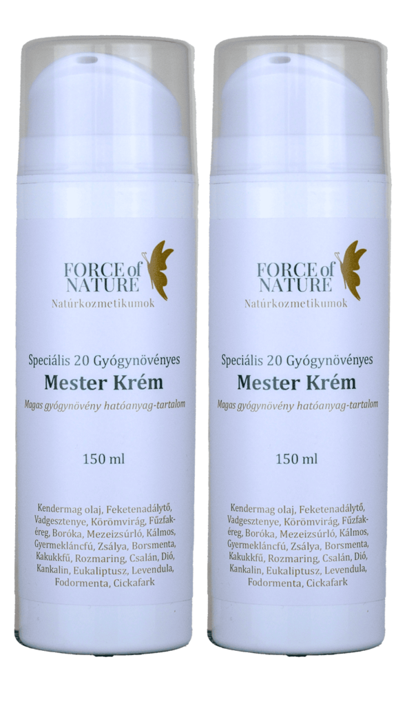 2db Speciális 20 gyógynövényes mester krém 150ml