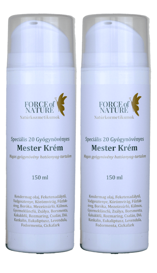 2db Speciális 20 gyógynövényes mester krém 150ml